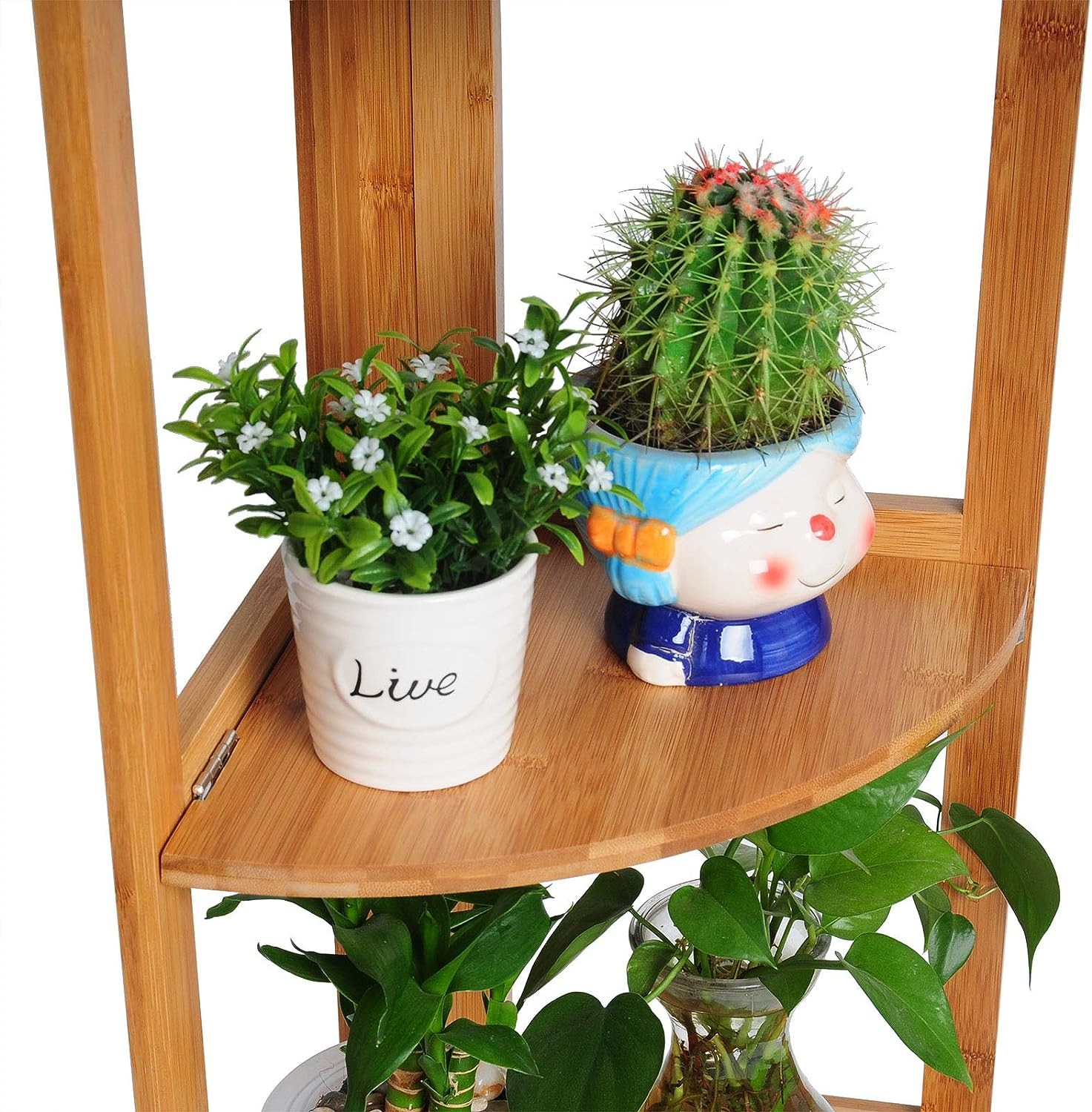 Sulankstoma bambukinė lentyna - Image 9