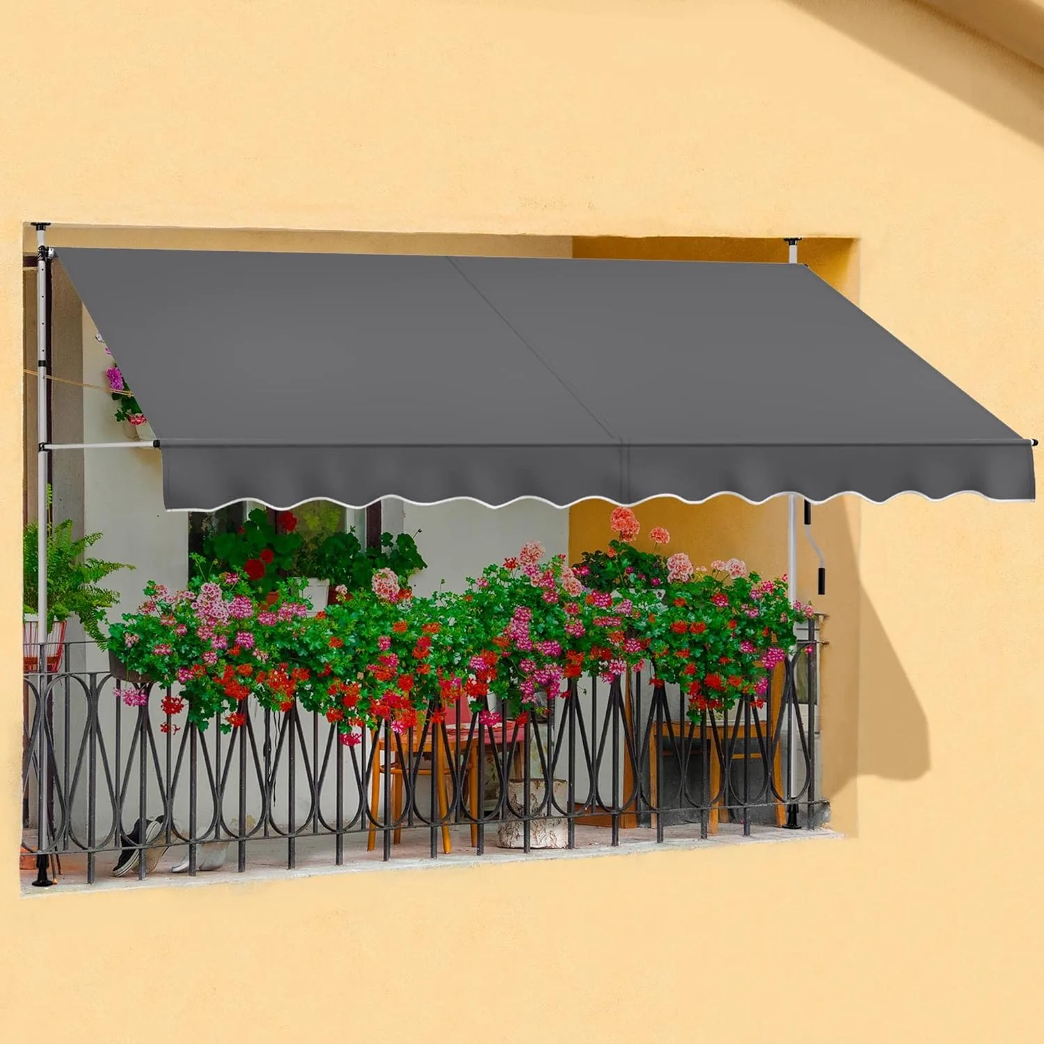 Ištraukiama markizė be gręžimo 300cm - Image 4