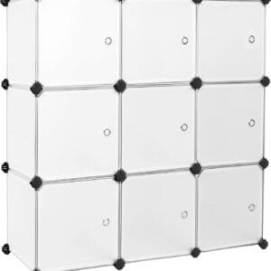 Modulinė spintelė su 9 uždarais skyriais